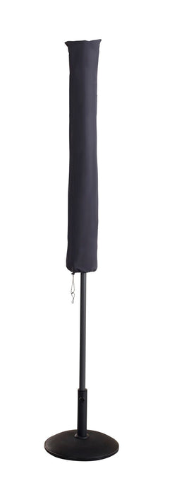 Hartman Balearic Market Parasol Round 2.7m - Dove Light Grey, Dark Grey, Forest Green