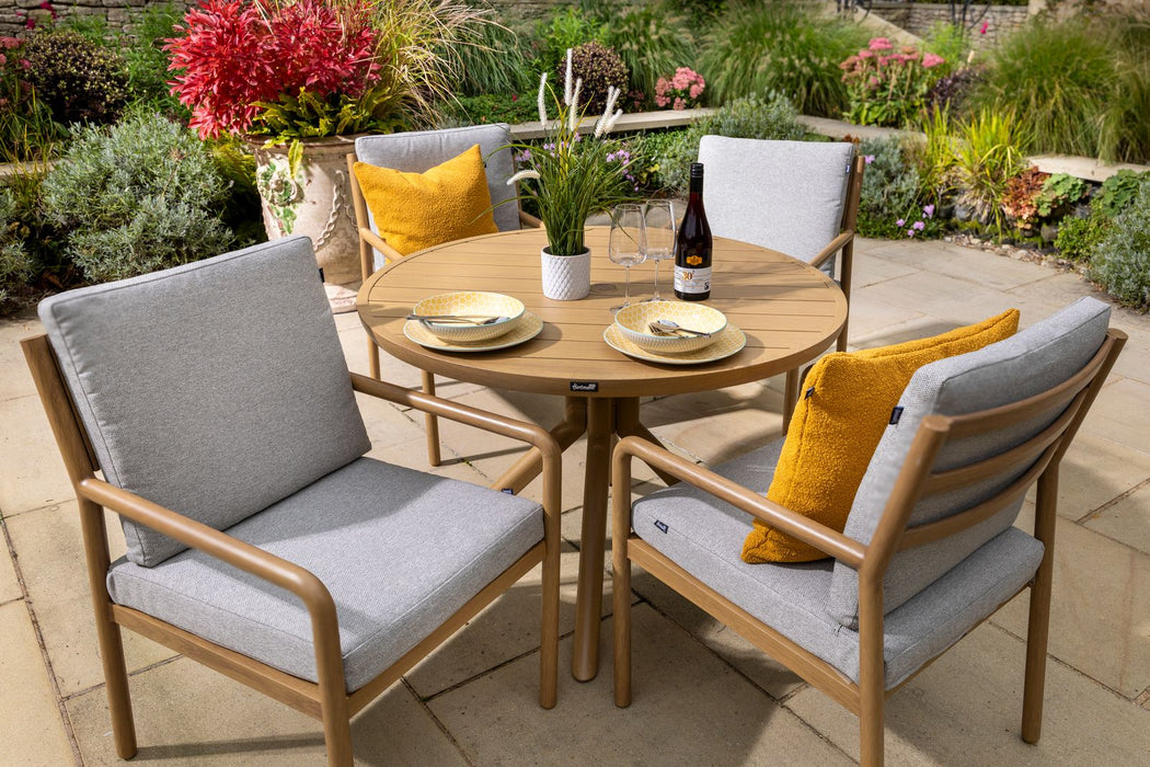 Hartman Sahara 4 Seater Round Dining Set