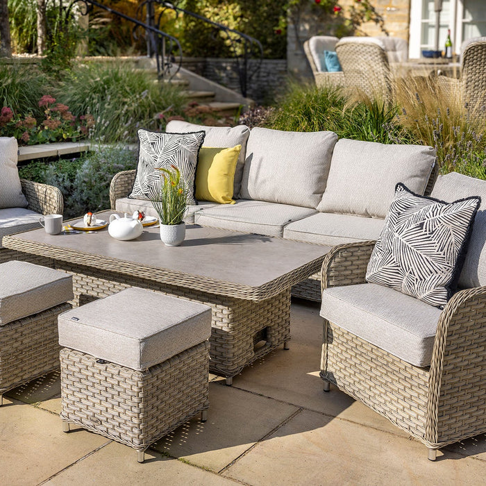 Hartman Eton 3 Seat Casual Lounge Set in Beech