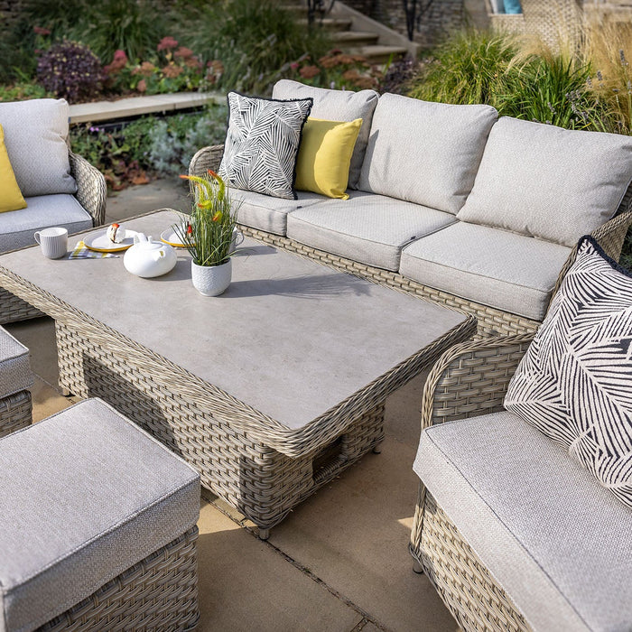 Hartman Eton 3 Seat Casual Lounge Set in Beech