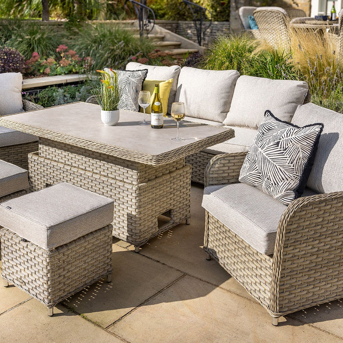 Hartman Eton 3 Seat Casual Lounge Set in Beech