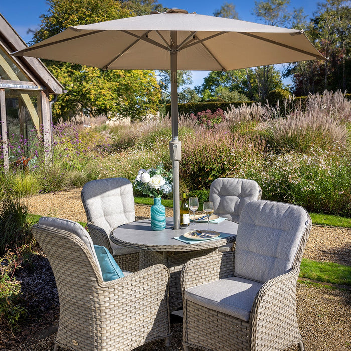 Hartman Eton 4 Seat Round Dining Set in Beech