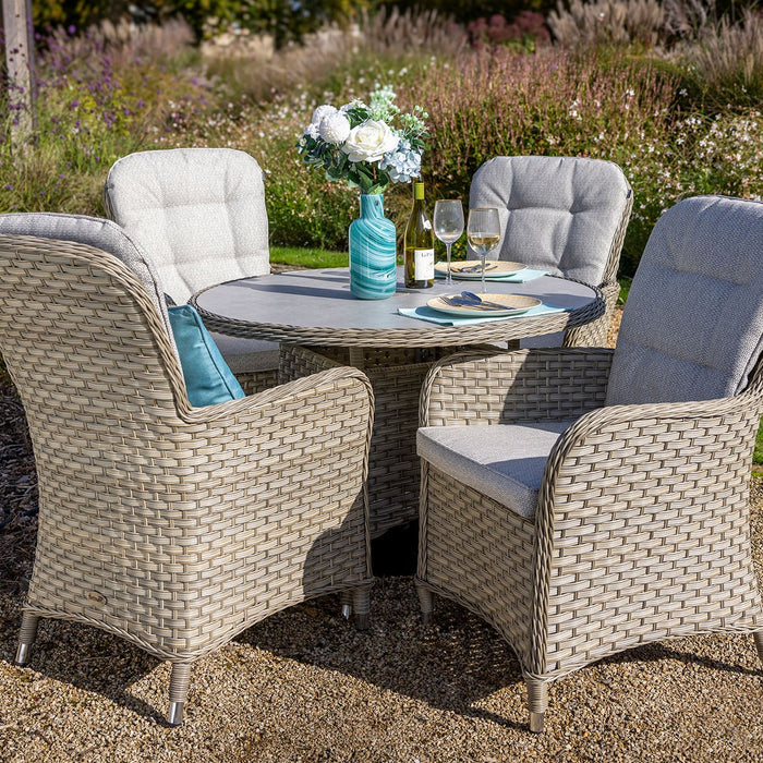 Hartman Eton 4 Seat Round Dining Set in Beech