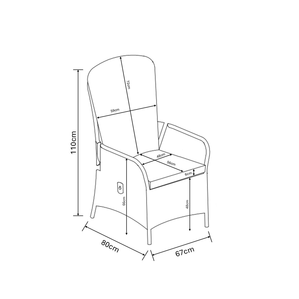 Hartman Eton Reclining Companion Set in Beech