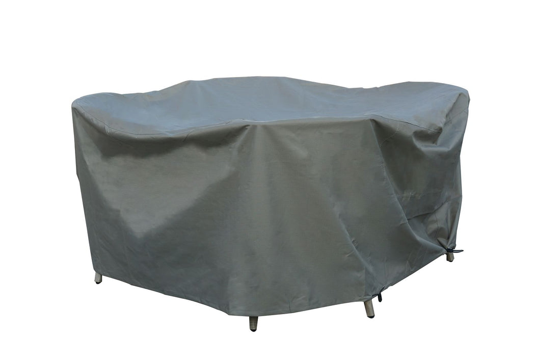 Bramblecrest 100 & 120cm Round Dining Table Set Cover - Khaki