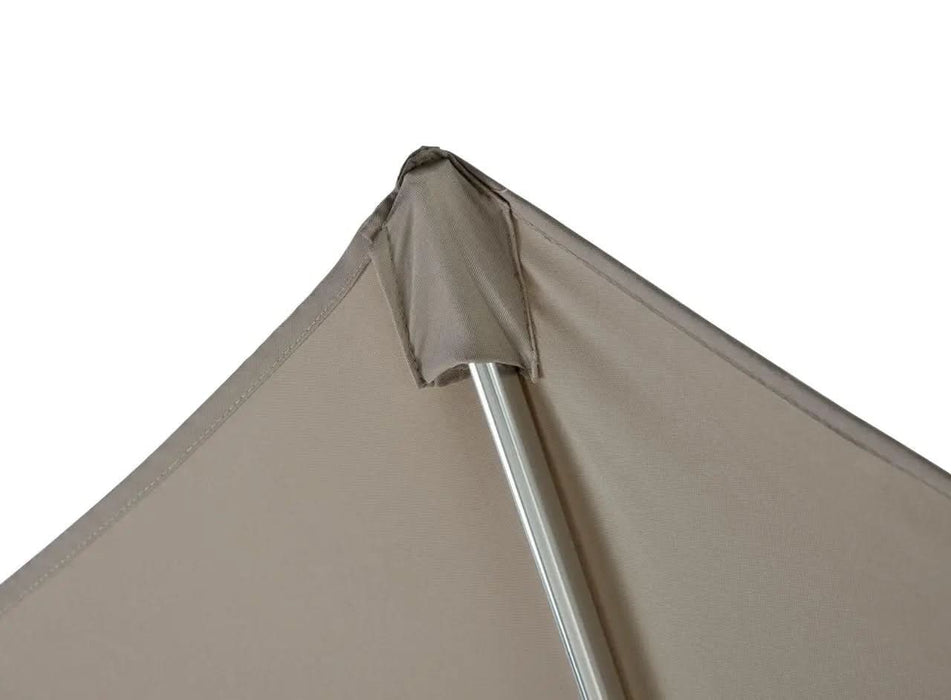 Hartman Luxe 3m Round Parasol - available in Dove Light Grey, Dark Grey, Shell & Moon