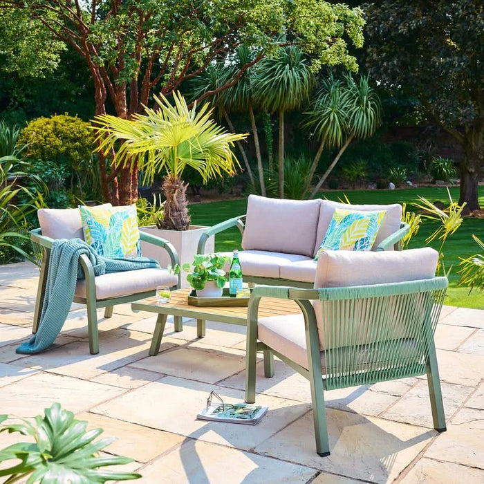 Alexander Rose Genoa Lounge 4-Seater Lounge Set & Coffee Table (ex-display)