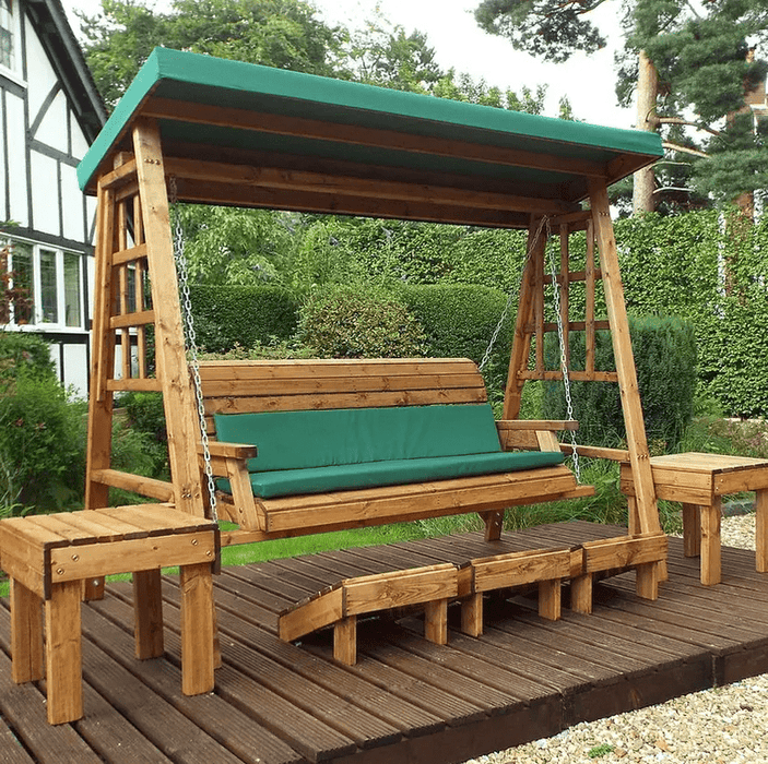 Charles Taylor Dorset Three Seater Swing Green