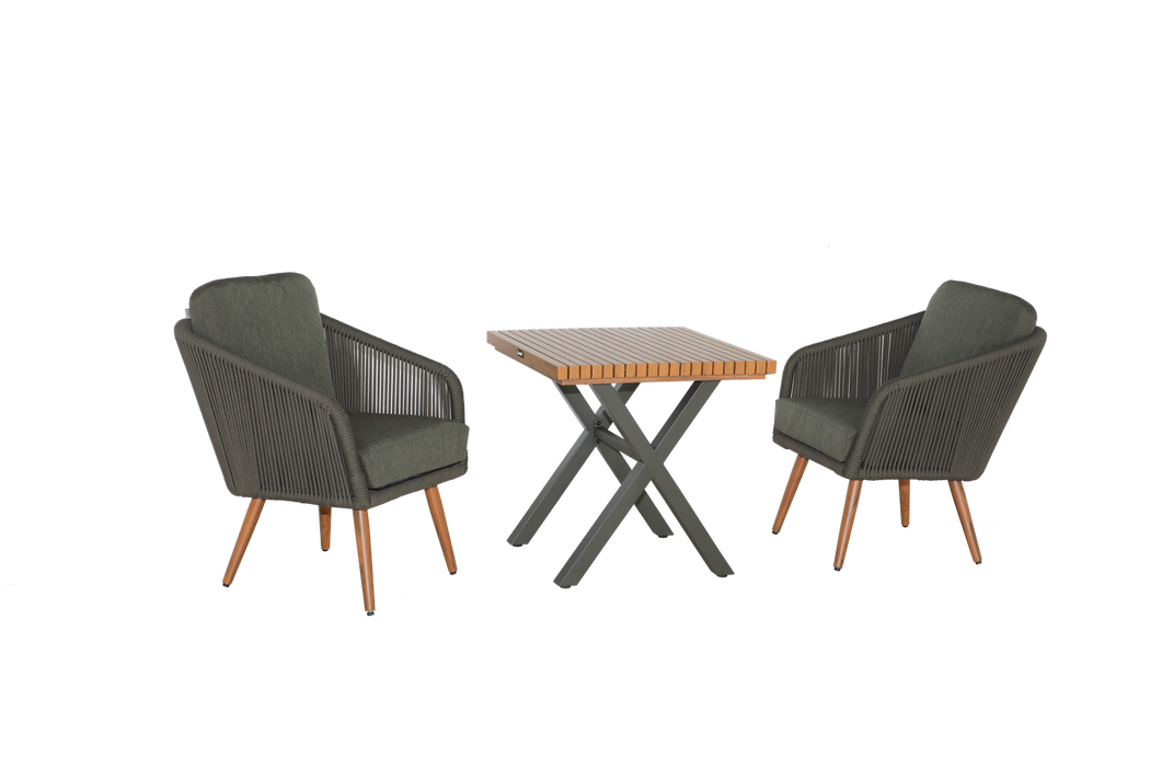 Hartman Eden Bistro Set in Juniper Green