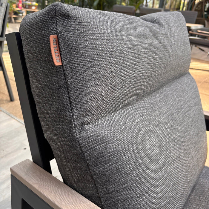 Kettler Tudor Corner Set Right Hand with 2x Armchairs