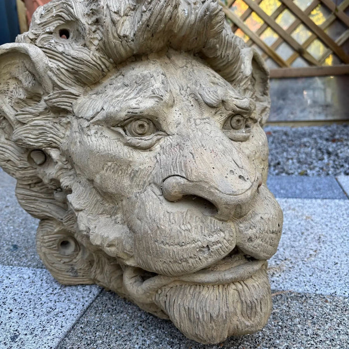 Lions Head Wall Mounted Water Feature