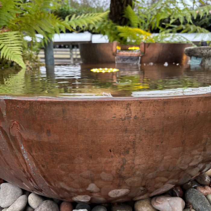 Oase Copper Bowl Round Water Feature 90cm