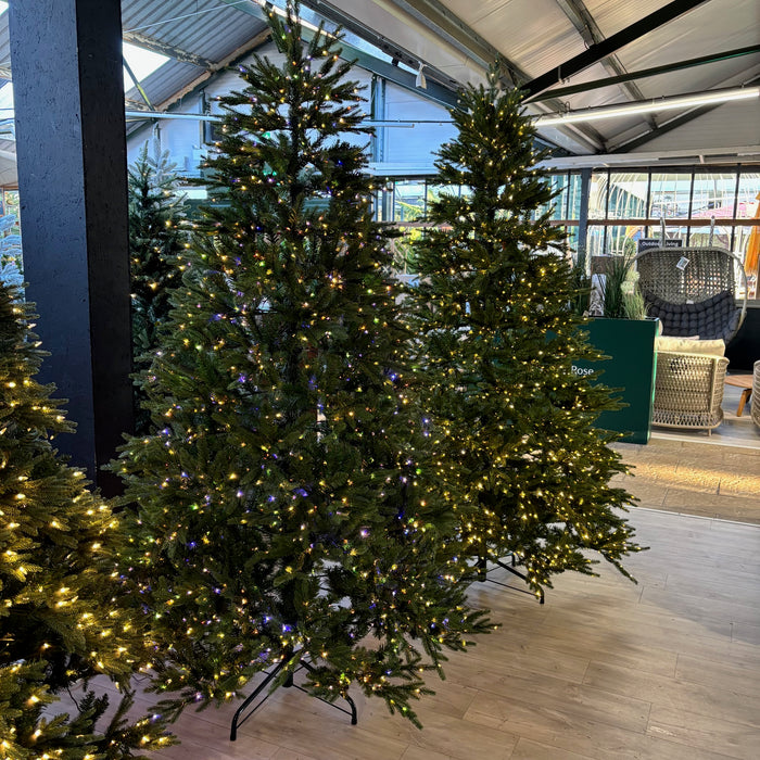 National Tree Company 7.5 ft Bedminster Spruce with Dual Color LED Infinity Lights