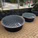 Heavy Duty Galvanised Steel Round Grids for Water Feature 90cm & 120cm