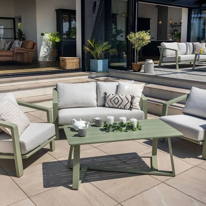 Hartman Alora 2 Seater Lounge Set in Sage Green
