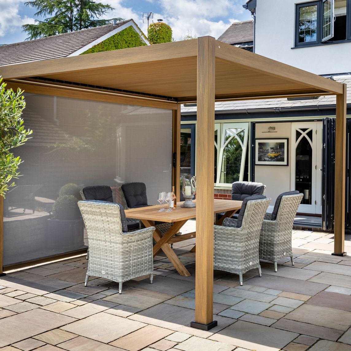 Hartman 4m x 3m Como Pergola in Folie