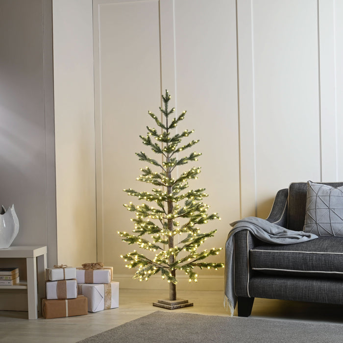 Festive Snowy LED Twig Tree