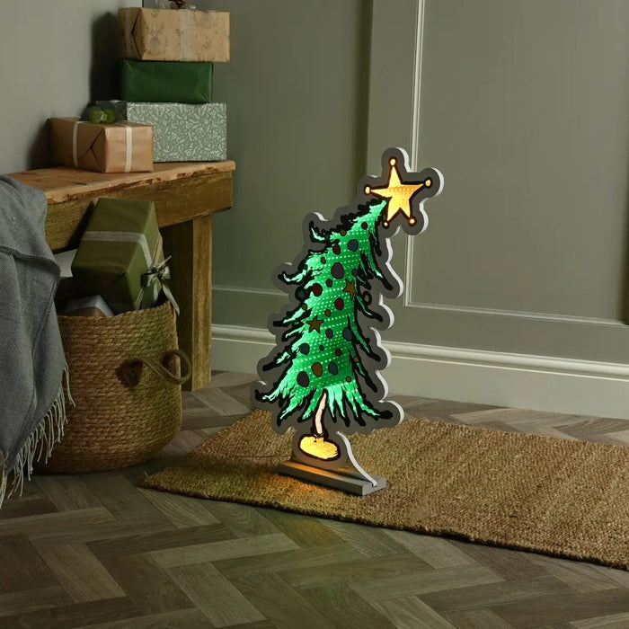 Festive 60cm Infinity Grinch Tree