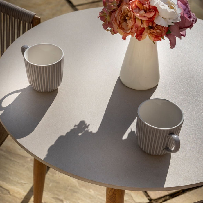 Hartman Portico Bistro Set in Teak Folie / Powder