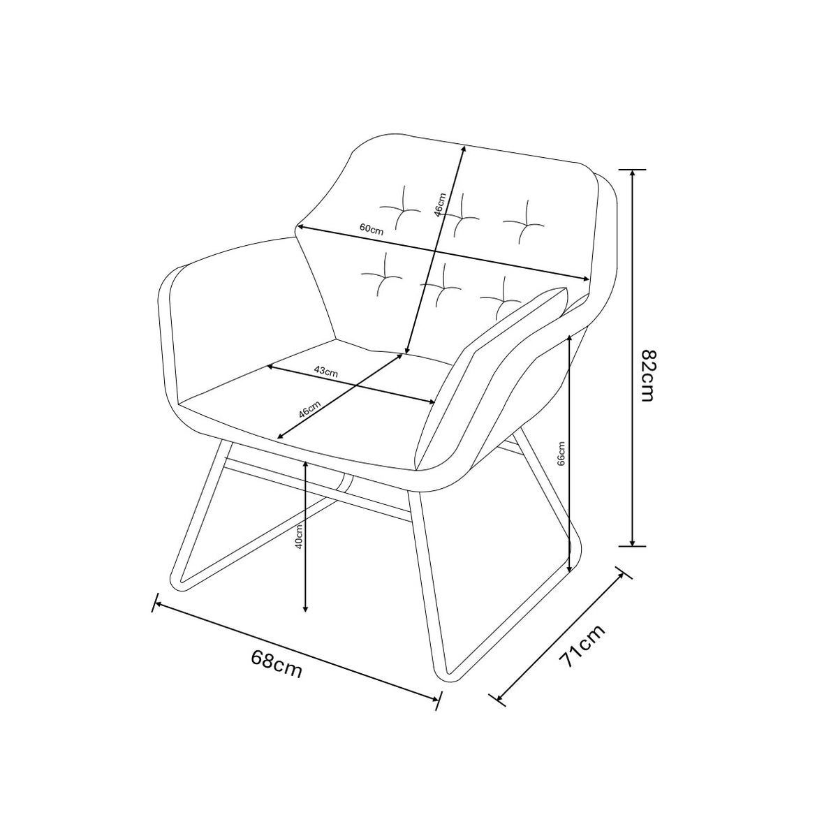 Hartman Rayo 6 Seat Round Dining Set (ex-display)