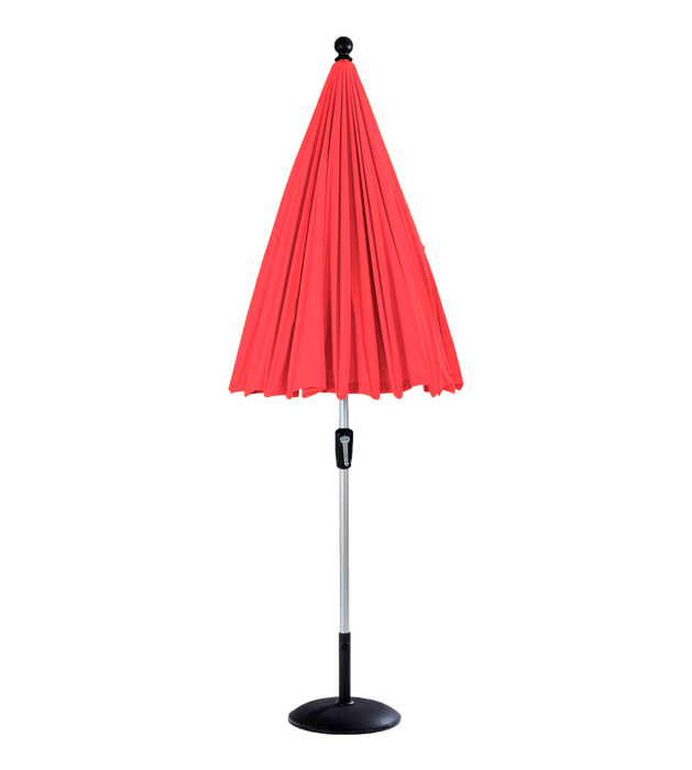 Hartman Shanghai Round 2.7m Parasol - red coral