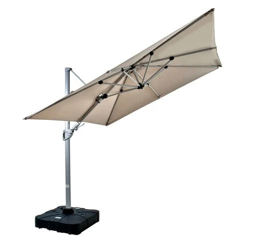 Hartman Pacific 2.7m Square Cantilever Parasol - Dove Light Grey