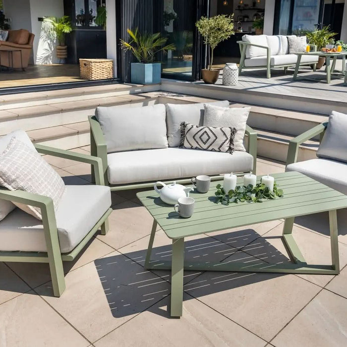 Hartman Alora 2 Seater Lounge Set in Sage Green
