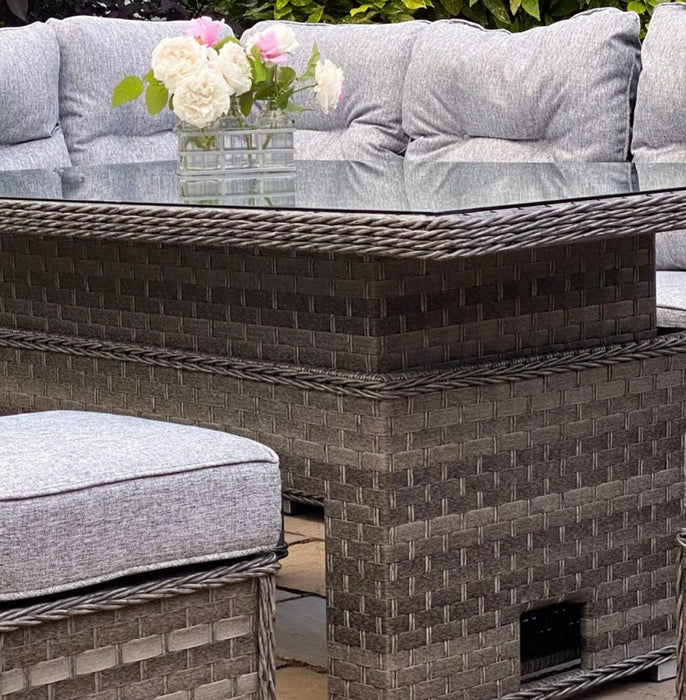 Amalfi Corner Set with High / Low Table
