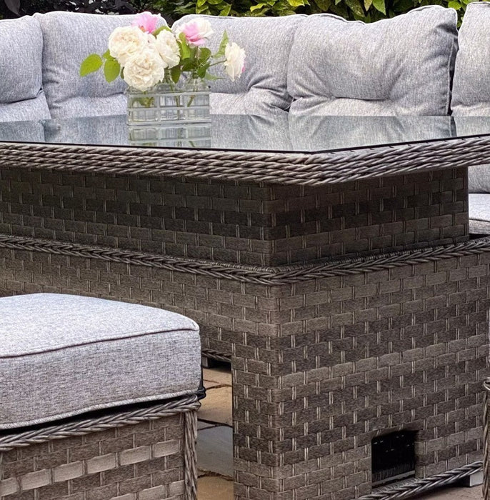 Amalfi Corner Set with High / Low Table