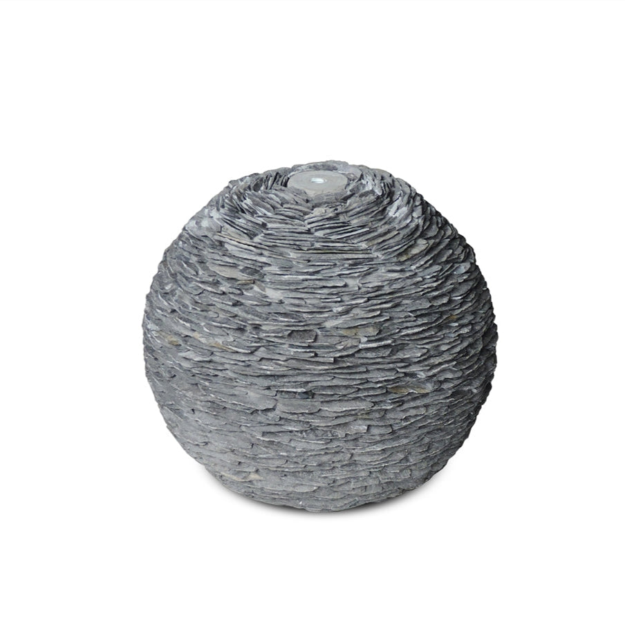 Slate Ball Water Feature 50cm