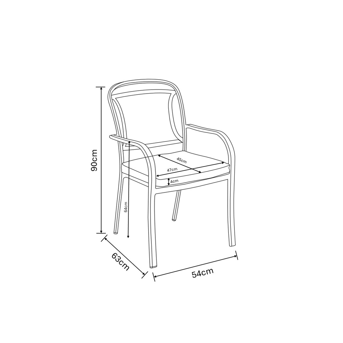 Hartman Berkeley Bistro Set in Maize