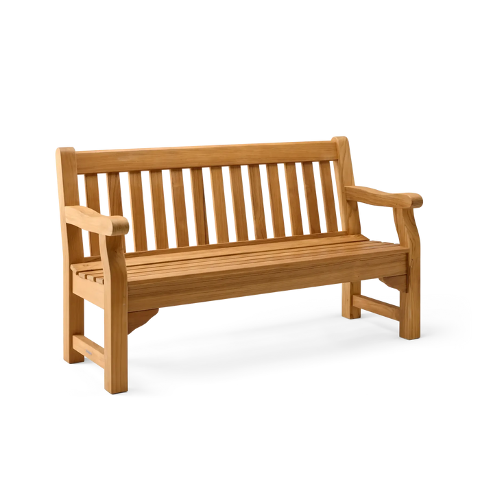 Alexander Rose Teak Wood Royal Park Bench 5ft & 6ft