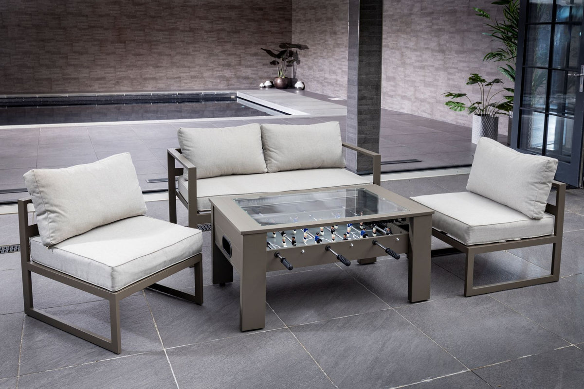 Hartman Toca 2 Seat Sofa Lounge Set with Football Coffee Table