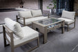 Hartman Toca 2 Seat Sofa Lounge Set with Football Coffee Table