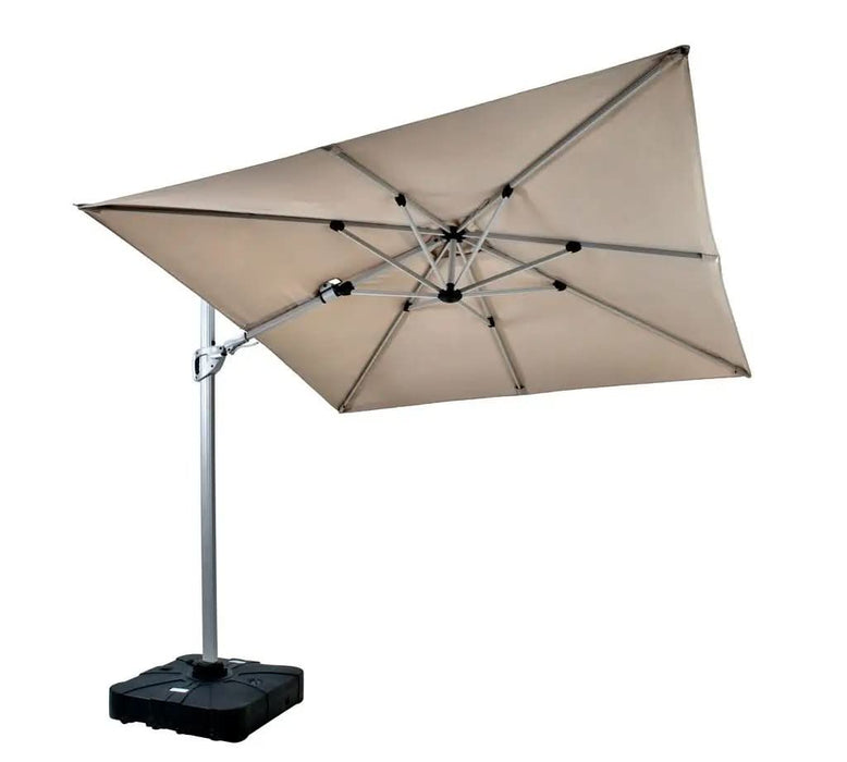 Hartman Pacific 2.7m Square Cantilever Parasol - Dove Light Grey 