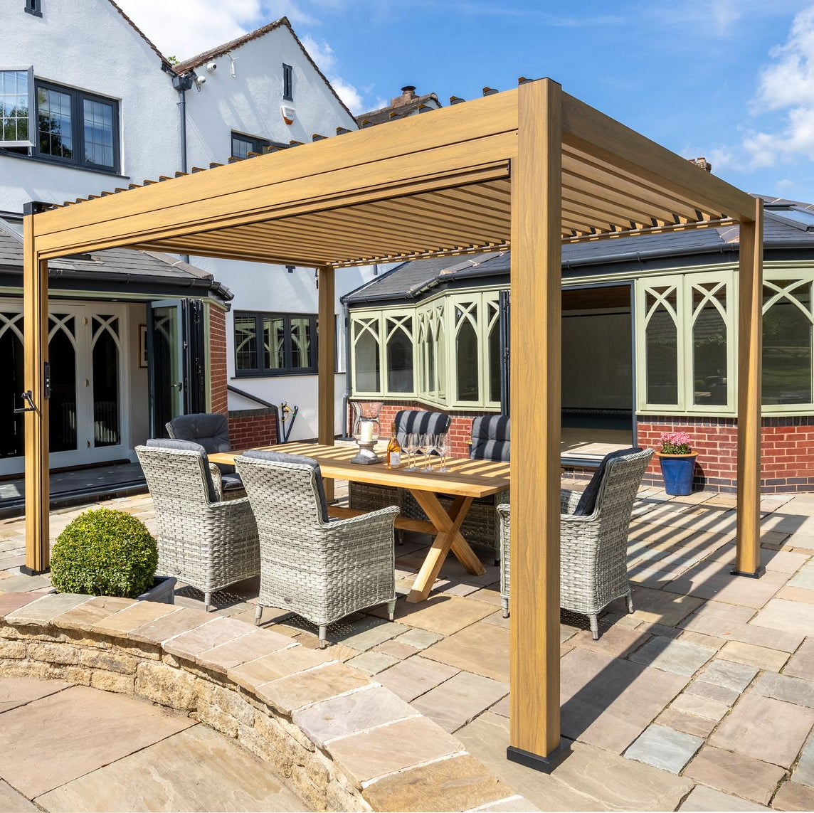 Hartman 4m x 3m Como Pergola in Folie