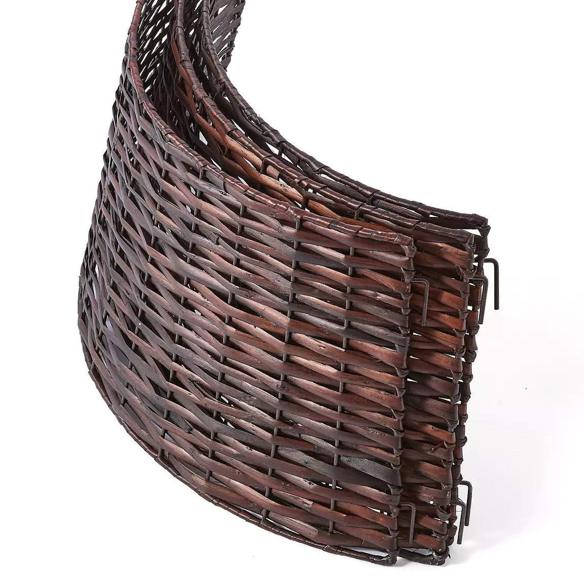 Dark Brown Willow Christmas Tree Skirt - 62cm