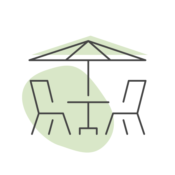 Sets with a Parasol Hole