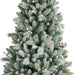Everlands Snowy Windham 7ft Spruce Artificial Christmas Tree