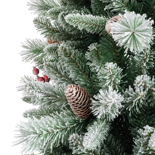 Everlands Snowy Windham 7ft Spruce Artificial Christmas Tree