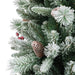 Everlands Snowy Windham 7ft Spruce Artificial Christmas Tree