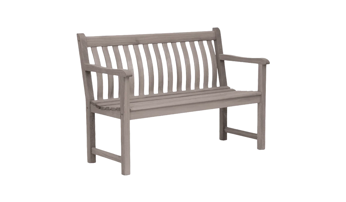Alexander Rose Grey Painted Broadfield Bench in 4ft & 5ft options