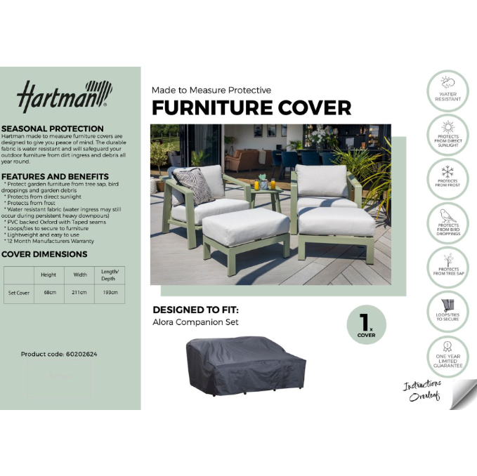 Hartman Alora Companion Lounge Set Cover