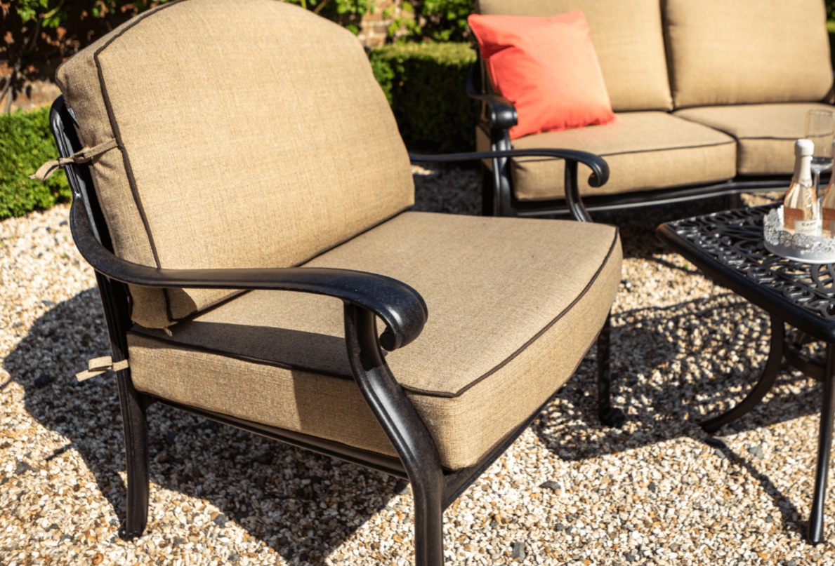 Hartman Amalfi 2 Seat Lounge Set in Bronze