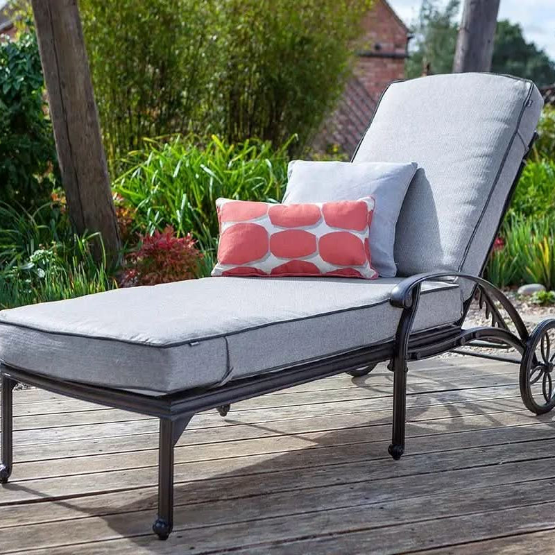 Hartman Capri Lounger in Antique Grey