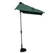 Hartman Catalan Balcony Parasol - Forest Green
