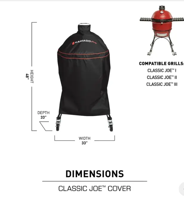 Kamado Joe - Classic Joe™ Grill Cover