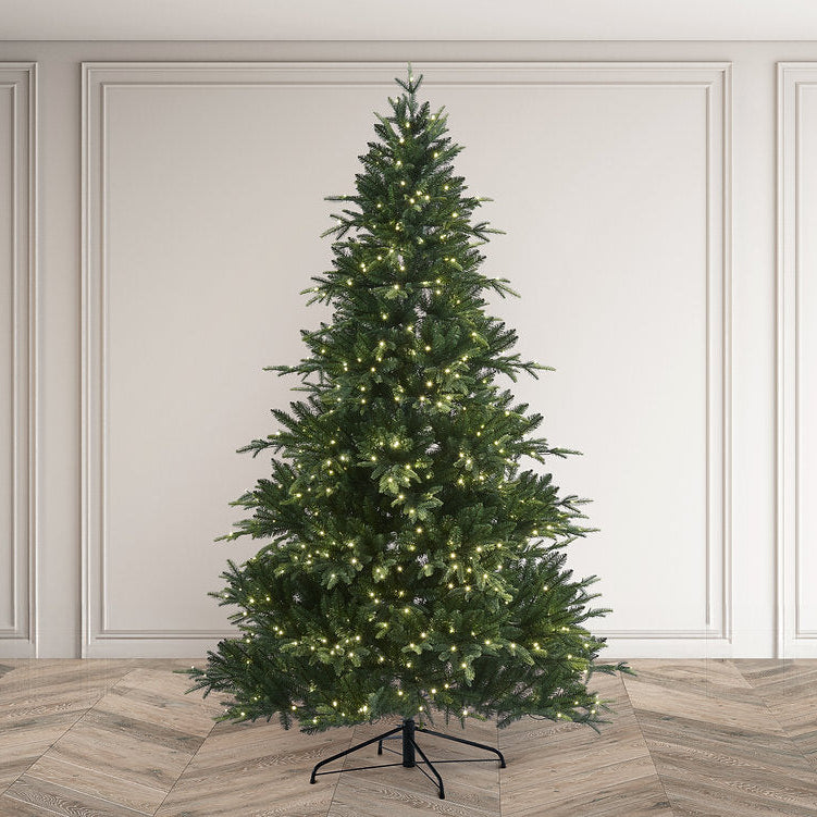 Bosk Royal Fir Artificial Christmas Tree – 6.5ft or 7.5ft (Pre-lit & Unlit Options)