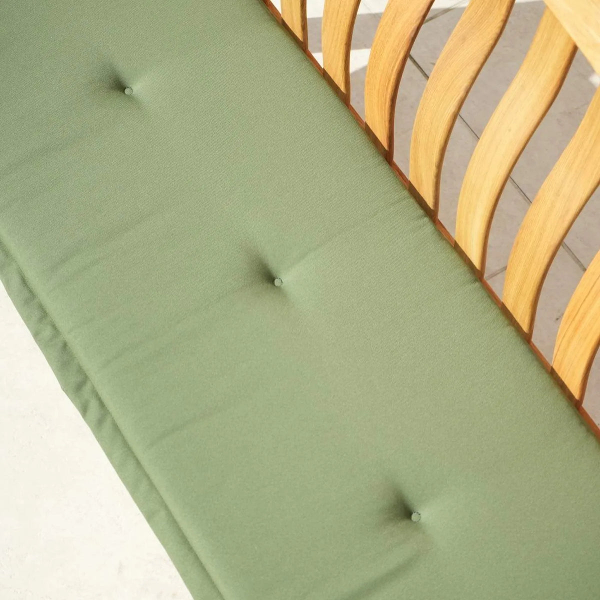 Extreme Lounging Outdoor Garden 5ft Bench Cushion in Forest Green