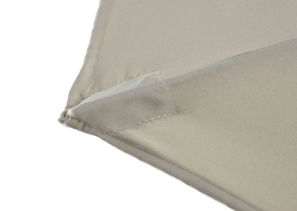 Hartman Luxe 3m Round Parasol - available in Dove Light Grey, Dark Grey, Shell & Moon